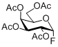 structure of 2,3,4,6-Tetra-O-Acetyl-α-D-Galactopyranosyl Fluoride