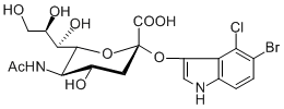 structure of X-Neu5Ac (X-Sialic acid, X-NANA)