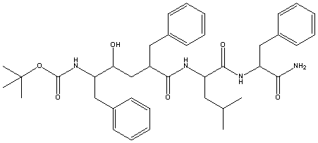 structure of L-685,458