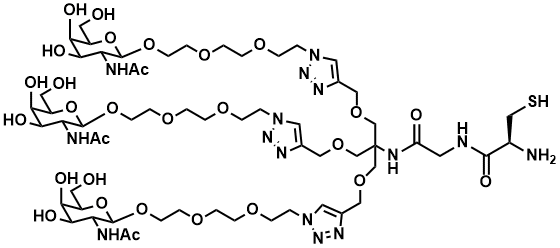 Tri-GalNAc-D-Cys